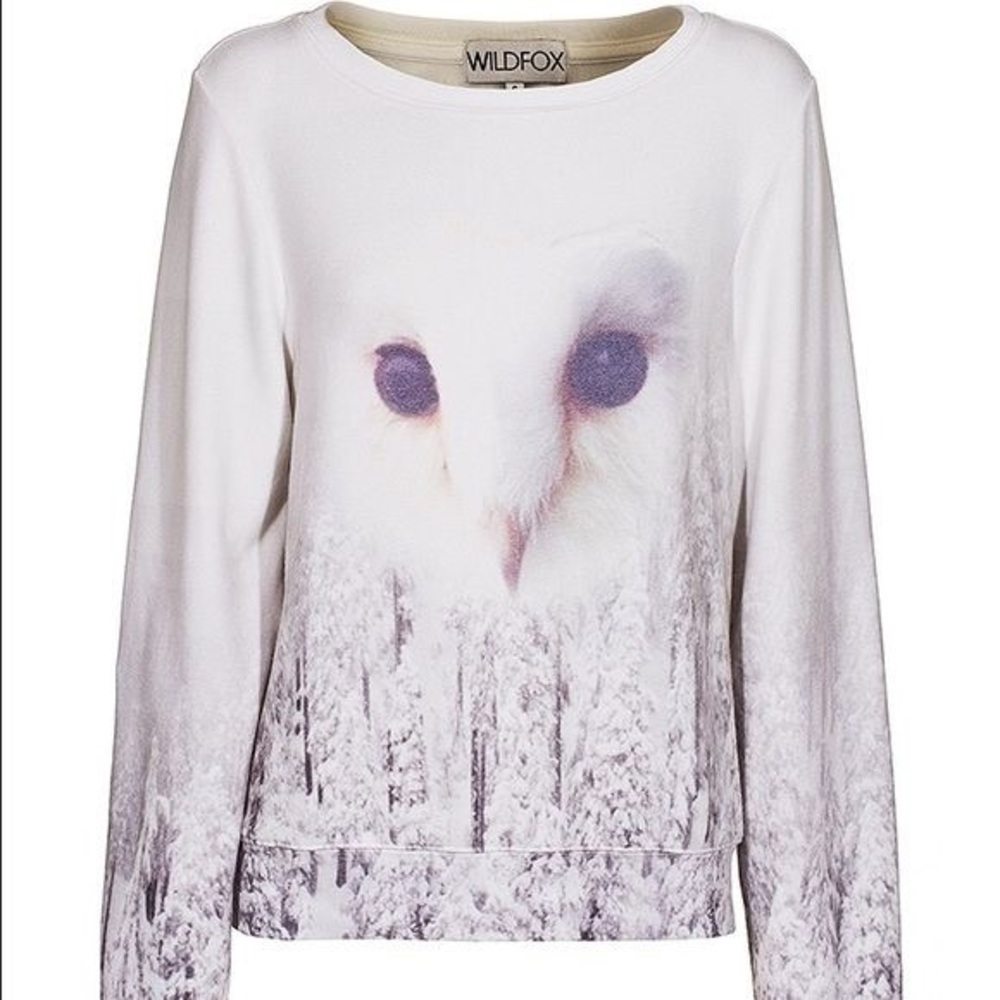 Wildfox Snow Owl Sweater